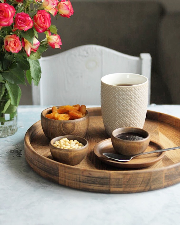 Поднос круглый