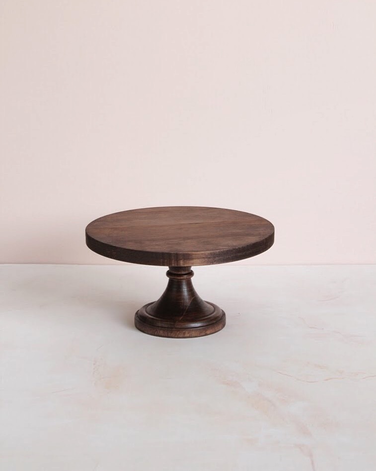 Тортовница Клио в цвете Шоколад