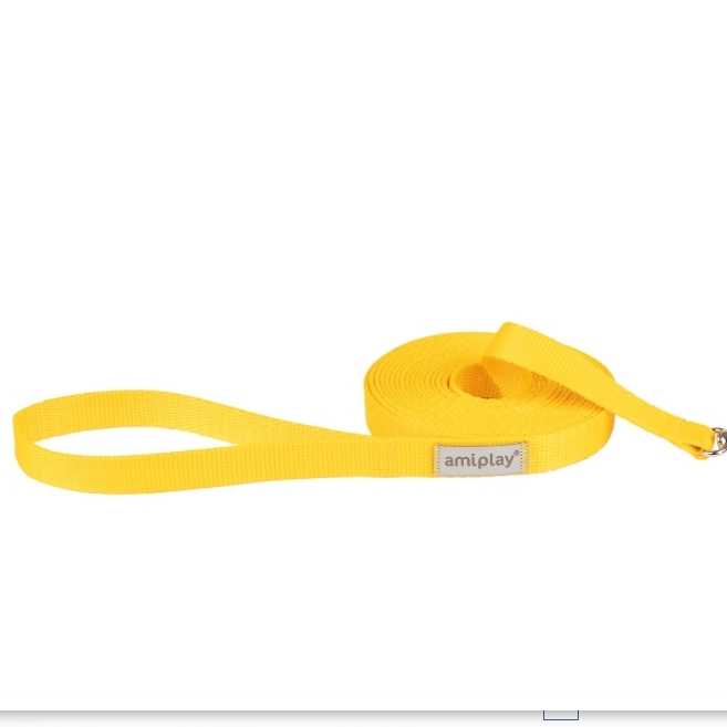 Поводок тренировочный 5m Samba желтый