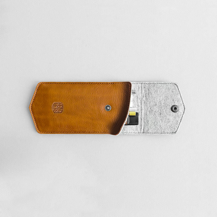 ПЕНАЛ Х BRINE (КОРИЧНЕВЫЙ)