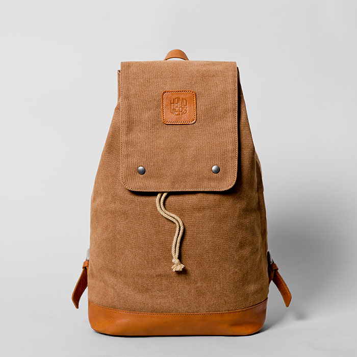 РЮКЗАК КОРИЧНЕВЫЙ